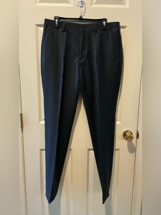 J. Crew Other - J. Crew NWT Men's Lightweight Wool Dark Navy Dress Pant Ludlow Tollegno Slim 33